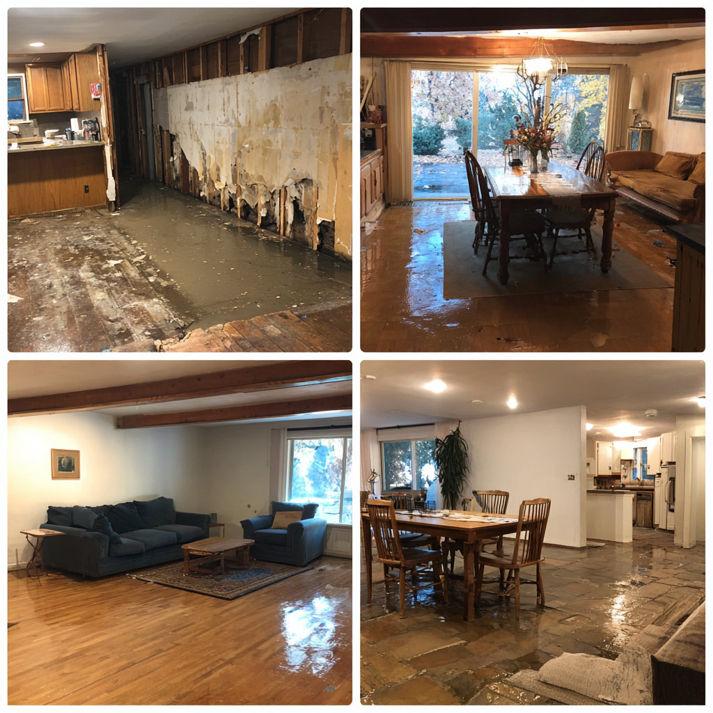 Common sources of water damage in homes